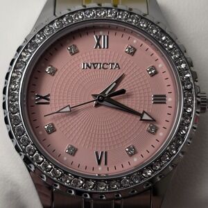 NEW Invicta Women's Wildflower Collection‎ 33mm Steel Pink Dial (69223) #0482